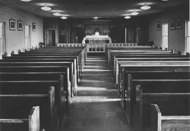 The Chapel after Fire restoration